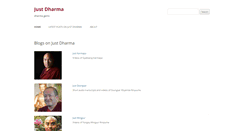 Desktop Screenshot of justdharma.com